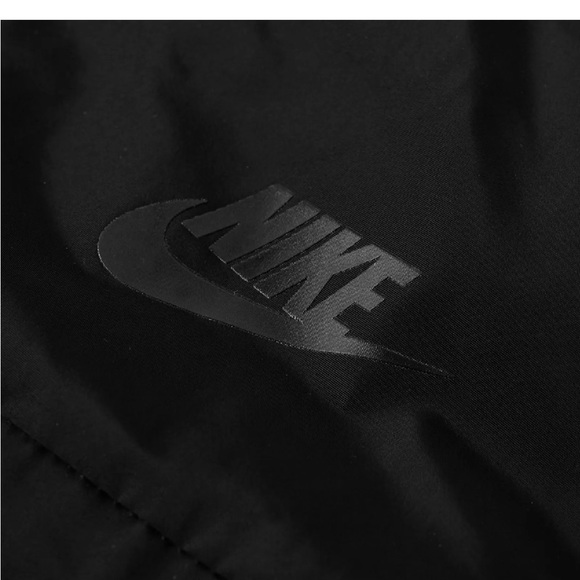 Nike Bonded Bomber Jacket in Black - Picture 4 of 13